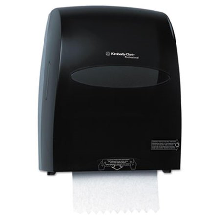 KIMBERLY-CLARK Kimberly-Clark 09996 SANITOUCH Hard Roll Towel Dispenser; 12.6w x 10.2d x 16.1h; Smoke-Gray 9996
